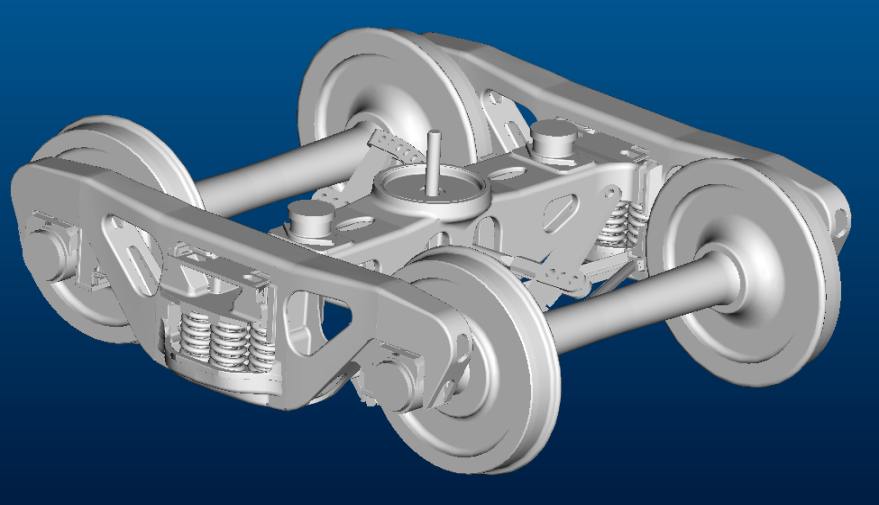 25t Axle Weight Light Bogie exported to Australia (in accordance with AAR standard, tare weight 4.2t)