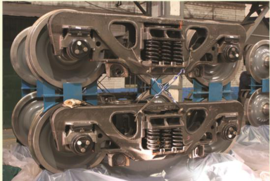 25t Axle Weight 1435mm Gauge Bogie exported to Australia