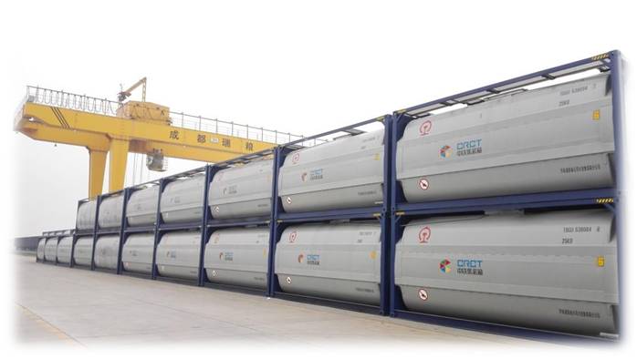 Large volume general liquid Tank Container