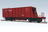 Type KZ51-AGO ballast hopper wagon for Angola