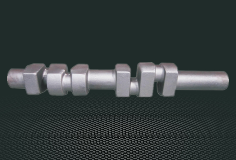 Four-throw crankshaft