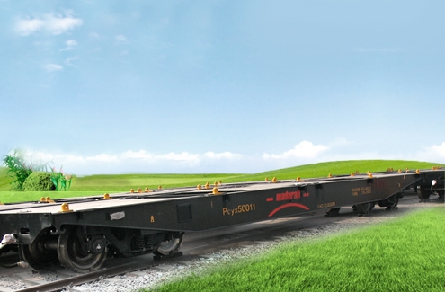 Container Flat car for Madagascar