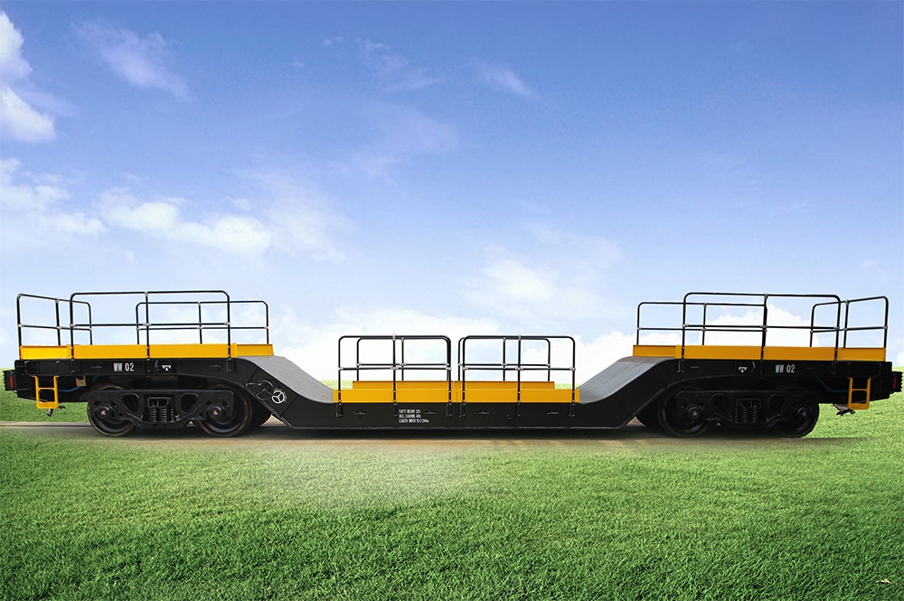 马来西亚凹底平车