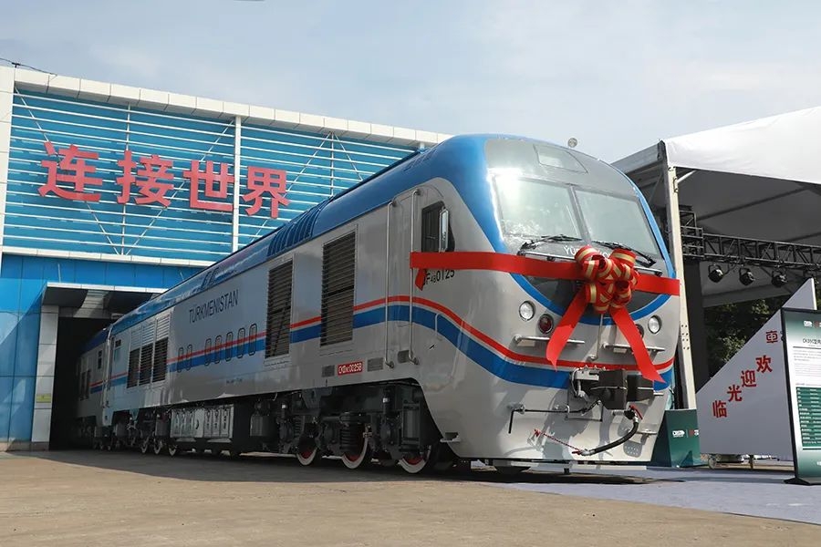 Batch Refurbished Chinese Exported Diesel Locomotives Roll Off at CRRC Ziyang