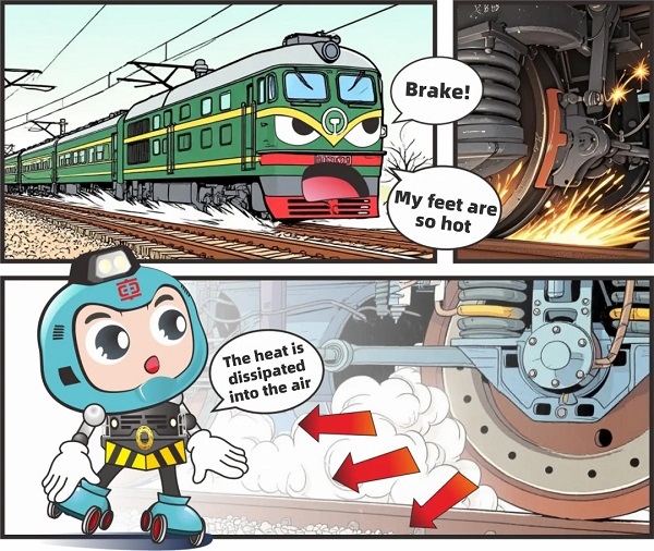 Comment une locomotive hybride « absorbe » lénergie du freinage ?